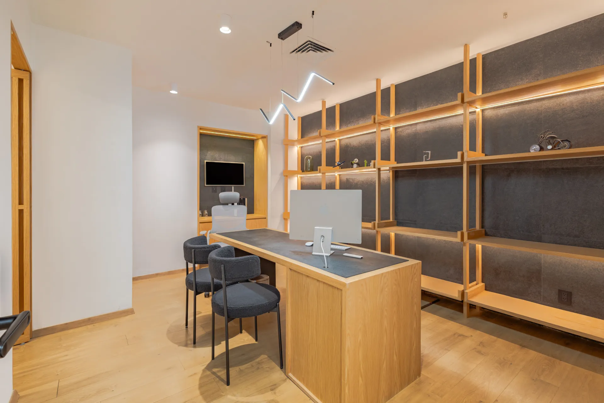 Sala de espera del área de hospitalización